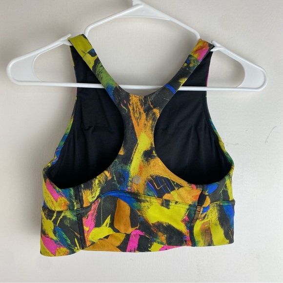 LULULEMON Wunder Train Longline Bra Medium Support C/D Cup size 10 - Picture 4 of 6